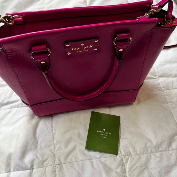 Beautiful Hot Pink Kate Spade Bag - Picture 10 of 13